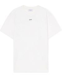 Off-White c/o Virgil Abloh - Newspaper Arrow Crewneck T-Shirt - Lyst