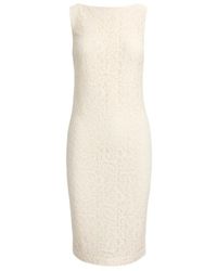 Ralph Lauren - Lace Sleeveless Midi Dress - Lyst