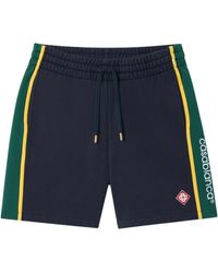 CASABLANCA - Logo Side-Stripe Shorts - Lyst