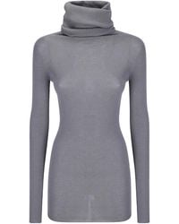 Rick Owens - Long-Sleeved Knitwear - Lyst