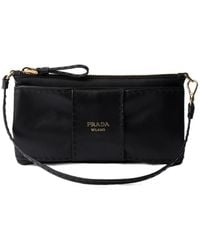Prada - Zipper Clutch - Lyst