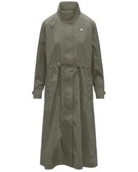 K-Way - Barbrein Drawstring Parka - Lyst