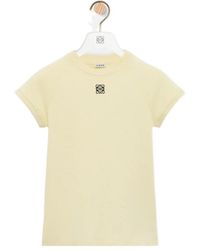 Loewe - Anagram-Embroidered Raglan-Sleeve T-Shirt - Lyst
