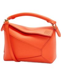 Loewe - Mini Puzzle Top Handle Bag - Lyst