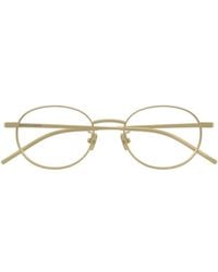 Bottega Veneta - Eyewear Oval Frame Glasses - Lyst
