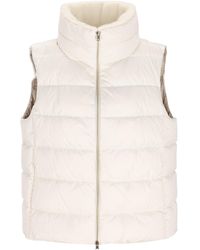 Herno - Quilted Vest - Lyst