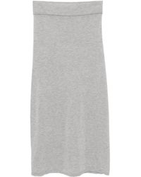TOTEME - Ribbed-Knit Maxi Skirt - Lyst
