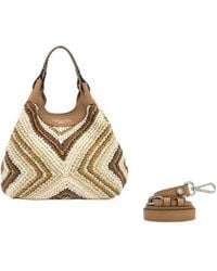 Gianni Chiarini - Dua Woven Shoulder Bag - Lyst