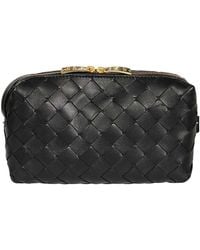 Bottega Veneta - Mini Intrecciato Crossbody Bag - Lyst