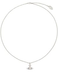 Vivienne Westwood - Simonetta Bas Relief Logo Necklace - Lyst