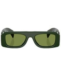 Oliver Peoples - Edition 4 Rectangle-Frame Sunglasses - Lyst