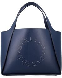 Stella McCartney - Logo Perforated Tote Bag - Lyst