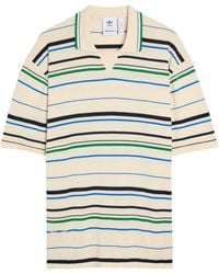 adidas Originals - Oversized-Fit Knitted Short-Sleeve Polo - Lyst