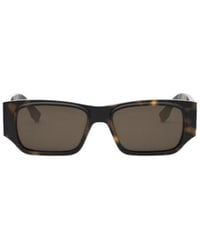 Fendi - Eyewear Rectangular Frame Sunglasses - Lyst