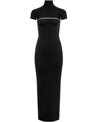 Alaïa - Alaïa Second-Skin Knit Cut-Out Dress - Lyst