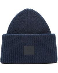 Acne Studios - Ribbed Beanie - Lyst