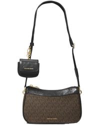 Michael Kors - Michael Jet Set Logo Lettering Medium Crossbody Bag - Lyst