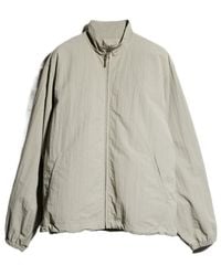 Gucci - Froissé Nylon Faille Zip Jacket With Embroidery - Lyst
