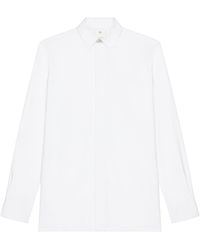 Givenchy - 2G Clip Collared Long-Sleeved Shirt - Lyst