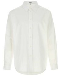 Loewe - Long Sleeve Buttoned Shirt - Lyst