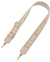 Loewe - Logo Detailed Bag Strap - Lyst