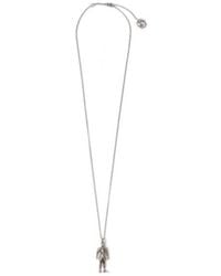 Burberry - Knight Charm Necklace - Lyst
