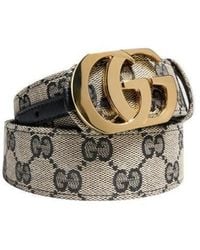 Gucci - Reversible Cut Gg Marmont Belt - Lyst
