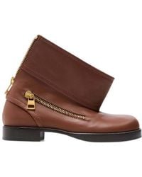 JW Anderson - Jw Anderson Round Toe Biker Boots - Lyst