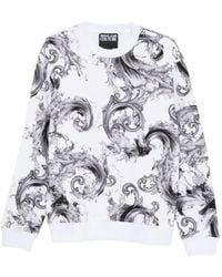 Versace Jeans Couture - Patterned Sweatshirt - Lyst