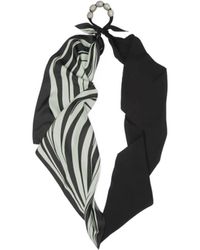 Bottega Veneta - Printed Silk Scarf - Lyst