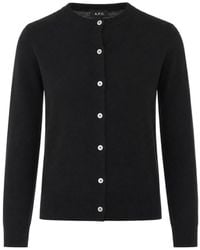 A.P.C. - Marisa Button-Up Cardigan - Lyst