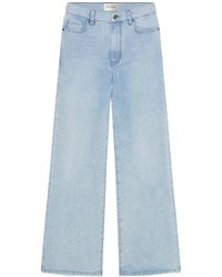 FRAME - Le Slim Palazzo Jeans - Lyst