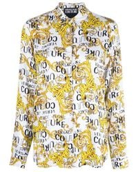 Versace Jeans Couture - Couture All-Over Printed Long-Sleeved Shirt - Lyst
