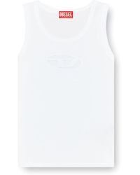 DIESEL - Oval-D Tank Top - Lyst