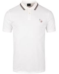 Paul Smith - Ps Broad Stripe Zebra Polo Shirt - Lyst
