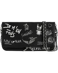 Zadig & Voltaire - Rock Arty Tag Clutch - Lyst