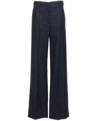 Stella McCartney - High-Waisted Straight-Leg Pants - Lyst
