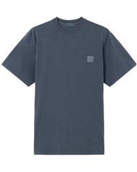 Stone Island - Logo Patch Crewneck T-Shirt - Lyst