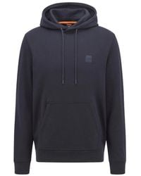 BOSS - Logo Hooded Sweater - Lyst