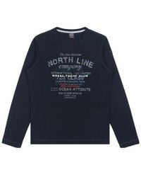 Paul & Shark - Logo Long-Sleeved T-Shirt - Lyst