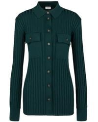 Tod's - Ribbed Button Cardigan - Lyst