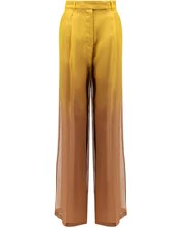 Max Mara - Baffo Wide-Leg Pants - Lyst