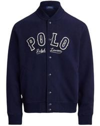 Polo Ralph Lauren - Rl Fleece Western Logo Jacket - Lyst
