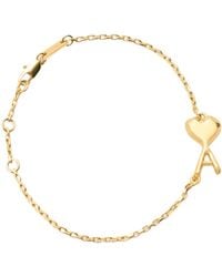 Ami Paris - Ami Embellished Bracelet - Lyst