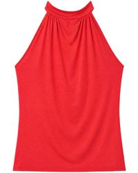 Amomento - Jersey Halter Neck Top - Lyst