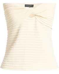 Rag & Bone - Plain Colour Tops - Lyst
