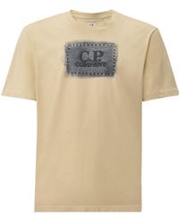 C.P. Company - Logo Patch Short Sleeve T-Shirt - Lyst