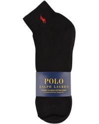 Polo Ralph Lauren - Three-Pack Of Sports Socks - Lyst