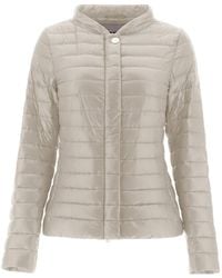 Herno - Quilted Fitted Down Jacket - Lyst