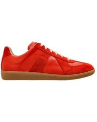 Maison Margiela - Suede Low-Top Sneakers - Lyst